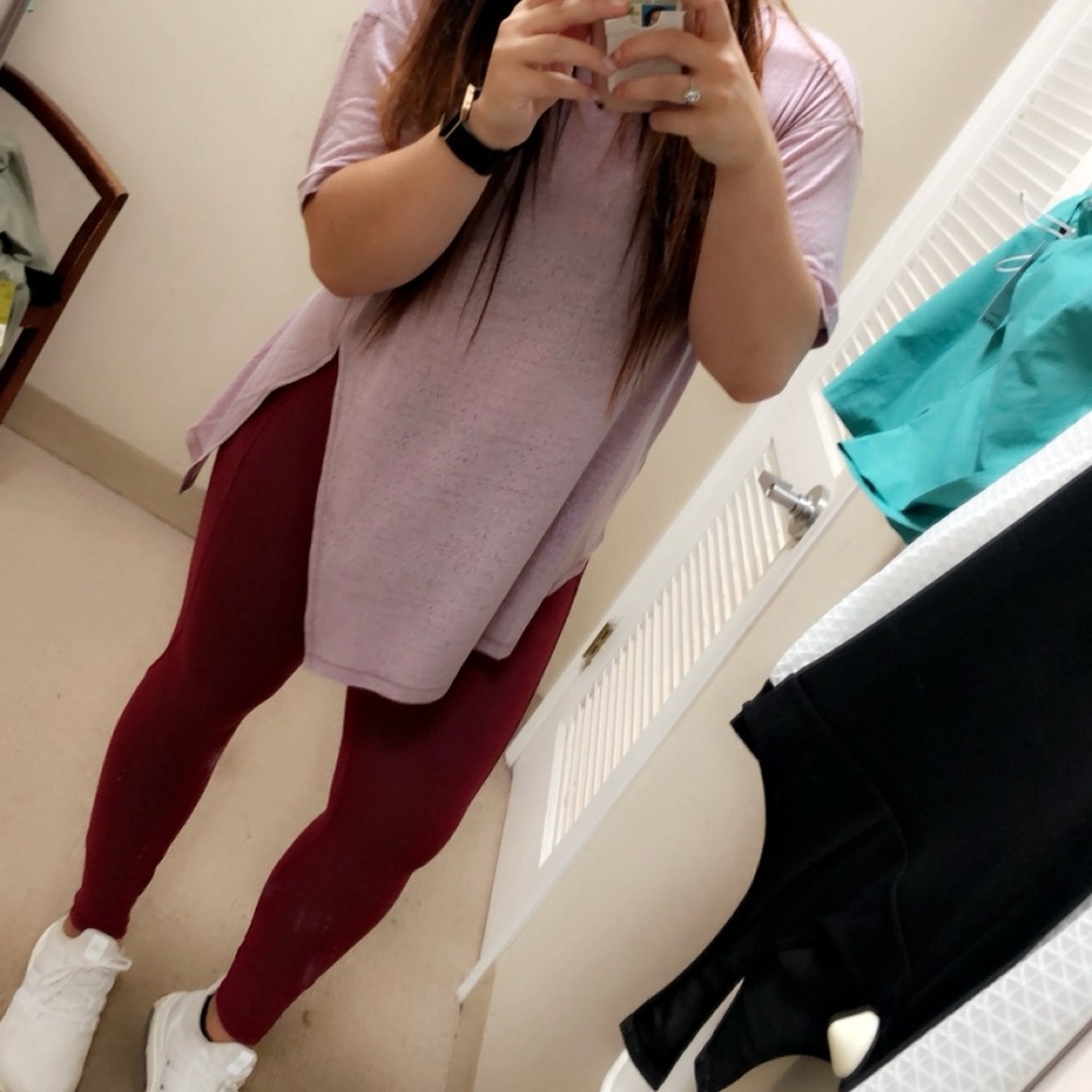 Mauve Lululemon top
